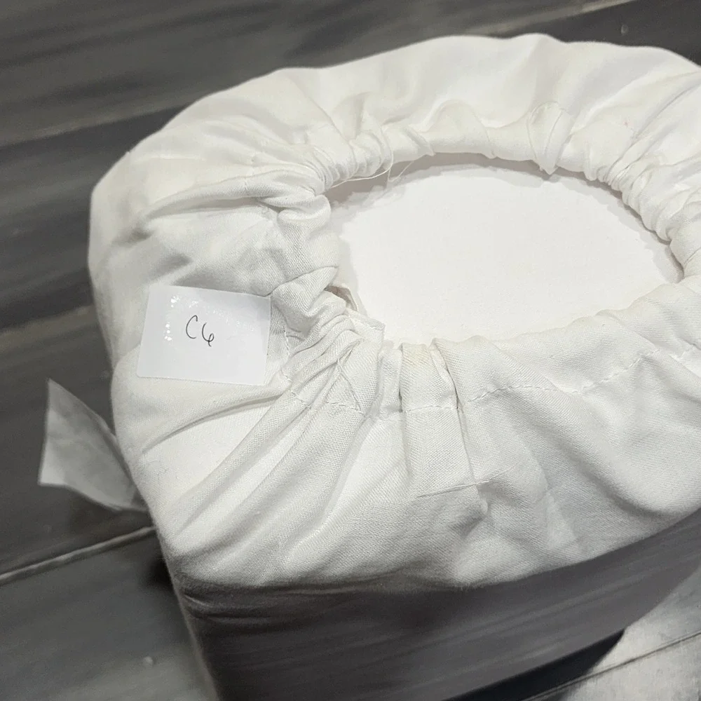 Room Essentials Cotton Blend Sateen‎ King Size Sheet Set Easy Care White